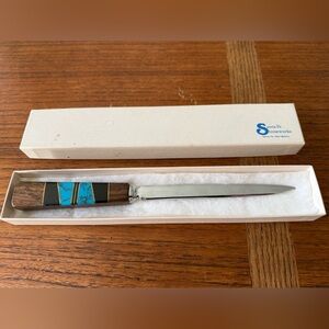 Vintage Santa Fe Stoneworks letter opener.